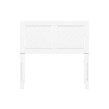 AFI, Canyon Twin Solid Wood Rustic Farmhouse Headboard, White - color: White, size: Twin