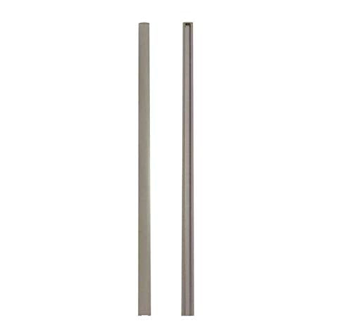 GOF Office Partition Single Panel (2 End Bars 48" h) 4ft - size: 2 x End Bars 48"H