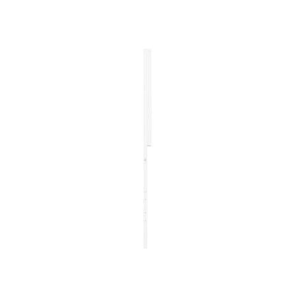 AFI, Canyon Queen Solid Wood Rustic Farmhouse Headboard, White - color: White, size: Queen (U.S. Standard)