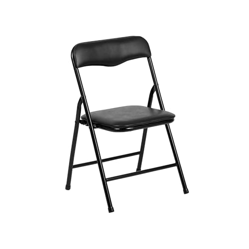 Flash Furniture Mindy Kids 5-Piece Folding Table and Chairs Set for Daycare and Classrooms, Children's Activity Table and Chairs Set, Black - color: Black, size: 5 Piece Set