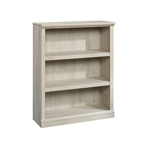 Sauder Miscellaneous Storage 3-Shelf Bookcase/ book shelf, Chalked Chestnut finish - color: Chalked Chestnut Finish