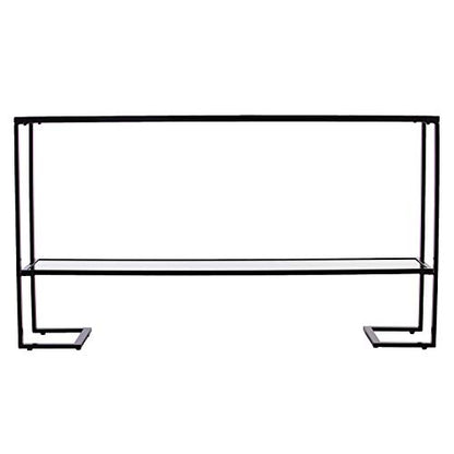 SEI Furniture Horten Glam Narrow Console Table, Black (AMZ9562MC)