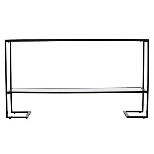 SEI Furniture Horten Glam Narrow Console Table, Black (AMZ9562MC)