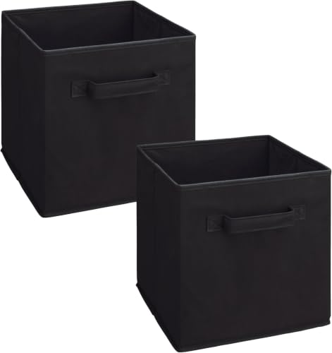 ClosetMaid 3784 Cubeicals Fabric Drawer, Black (Pack of 18) - color: Black, size: 18-Pack, style: 2-Pack