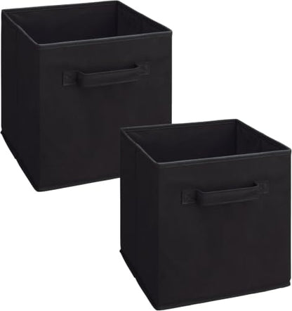 ClosetMaid 3784 Cubeicals Fabric Drawer, Black (Pack of 18) - color: Black, size: 18-Pack, style: 2-Pack