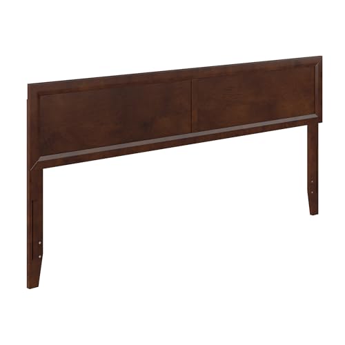 AFI, Sophia Adjustable Modern King Wood Headboard, Walnut - color: Walnut, size: King (U.S. Standard)