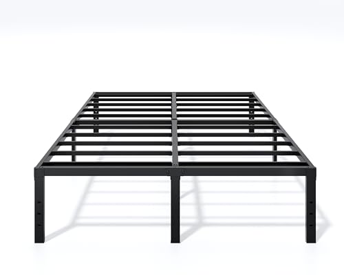LUMUNANCE Metal Bed Frame Full Size - 16 Inch Heavy-Duty Full Platform Bed Frame No Box Spring Needed, Easy Assembly, Noise-Free, Sturdy Mattress Foundation, Underbed Storage Space - size: Full, style: 16 Inch
