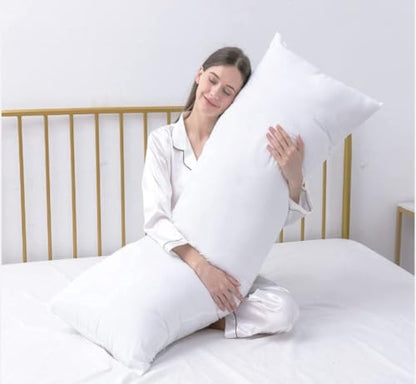 MoonRest® Synthetic Down Alternative 16x36 Lumbar Pillow Insert Form, for Decorative Throw Pillow, Sofa, Cushions, Body and Bed - Pack of 2- Size 16“X 36” - style: 2 PACK - 16 x 36