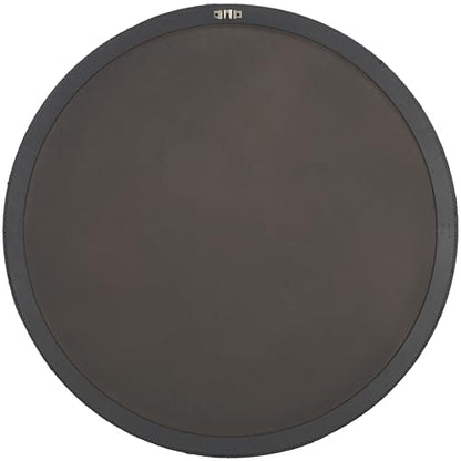 SAFAVIEH Home Collection Nellie Black 32-inch Round Decorative Accent Wall Mirror