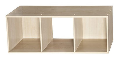 ClosetMaid 4175 Cubeicals Organizer, 3-Cube - Birch - color: Birch, size: 3-Cube