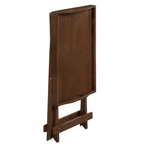 Convenience Concepts Designs2Go Folding Tray Table, Espresso - color: Espresso