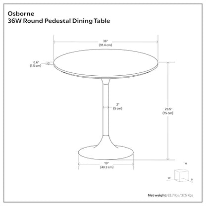 SIMPLIHOME Whitley 72" Wide Solid Mango Wood Dining Table in Grey Wash - color: White Marble/Antique Copper