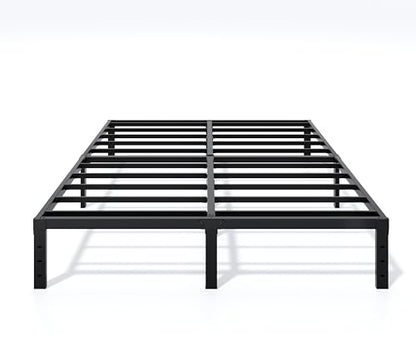 LUMUNANCE Metal Bed Frame King Size - 12 Inch Heavy-Duty King Platform Bed Frame No Box Spring Needed, Easy Assembly, Noise-Free, Sturdy Mattress Foundation, Underbed Storage Space - size: King, style: 12 Inch