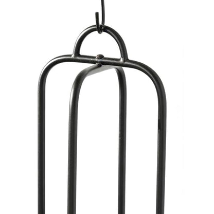 Hanging Planters for Indoor Plants Black Modern Hanging Pots for Plants 5.5 Inch,Metal Hanging Baskets Window Plant Hanger Ceiling Hanging Flower Pots with Chain for Wall Decor