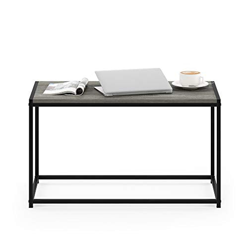 FURINNO Camnus Modern Living Coffee Table, French Oak Grey - color: French Oak Grey, size: Rectangular, 30"W