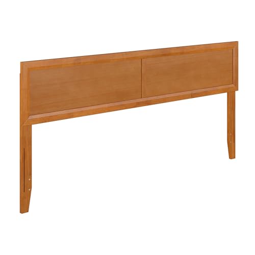 AFI, Sophia Adjustable Modern King Wood Headboard, Light Toffee - color: Light Toffee, size: King (U.S. Standard)