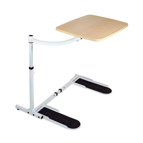 Stander Wonder Tray, Adjustable Swivel Table, Large Laptop Stand, Couch Desk, Side Tables & Gaming Bench, TV-Trays for Eating on Couches, Chairs, Recliners, Maple - color: Maple, size: Large
