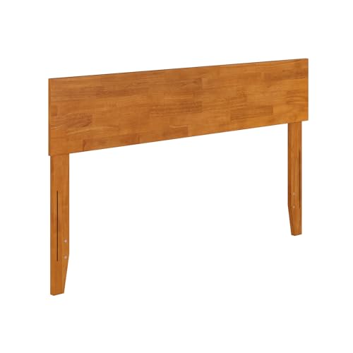 AFI, Orlando Full Adjustable Modern Wood Panel Headboard, Light Toffee - color: Light Toffee, size: Full