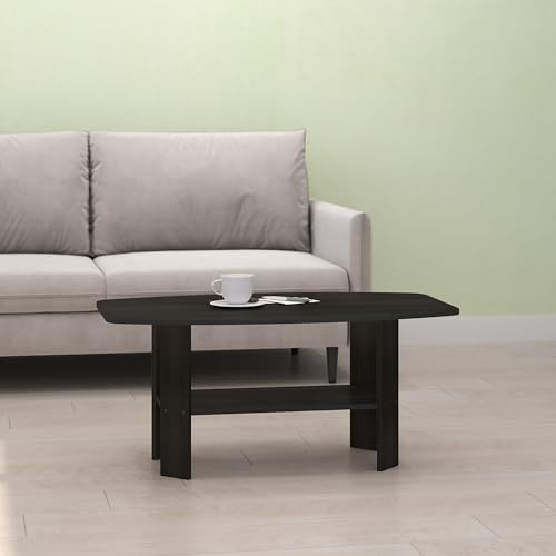 Ipoh Coffee Table, Side Table with Storage Spaces for Small Spaces, Living Room, Charcoal - color: Charcoal