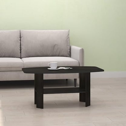 Ipoh Coffee Table, Side Table with Storage Spaces for Small Spaces, Living Room, Charcoal - color: Charcoal