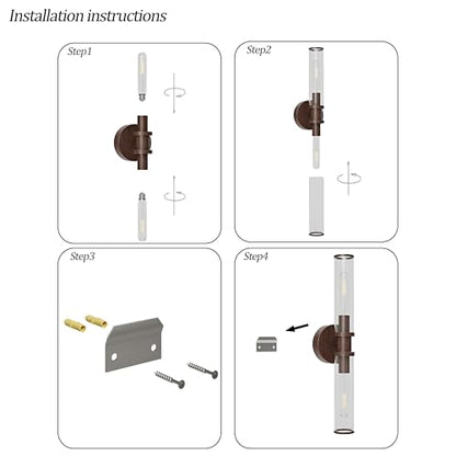 Rayogale Black Rechargeable Battery Operated Wall Sconces with Remote | White Glass Wireless Wall Lights Set of 2 with Timer Function Dimmable for Living Room Bedroom Emergency 3000K, 20.5 Inch - color: Black(White Lampshades)