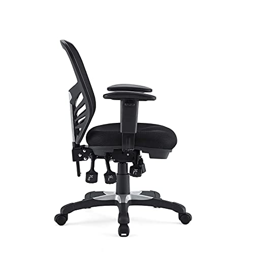 Modway EEI-757-BLK Articulate Ergonomic Mesh Office Chair in Black - color: In Black