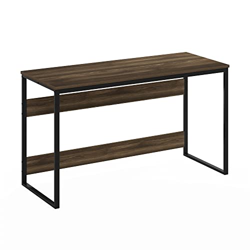 Furinno Moretti Modern Lifestyle Enhanced Study Desk 52 Inch, 52-Inch, Columbia Walnut - color: Columbia Walnut, size: 52 inches