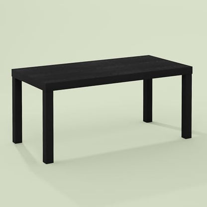 Bayan Coffee Table, Square Side Table or Small Spaces, Living Room, Black | 18.9 (D) x 38.98 (W) x 17.52 (H) inches - color: Black, size: 18.9 (D) x 39 (W) x 17.5 (H) inches