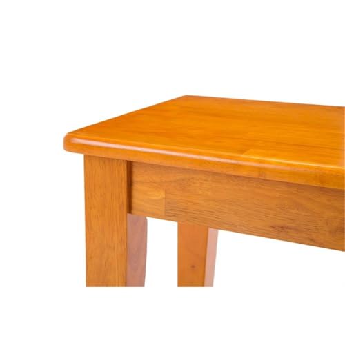 Boraam Shaker Bench, Oak 15 x 44 x 18 - color: Oak