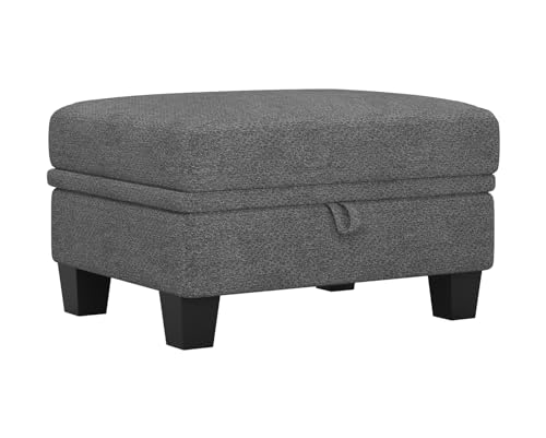 Belffin 28.7" Storage Ottoman Bench for Footrest Entryway Bench. Light Grey - color: Light Grey, size: 23.4"D x 28.7"W x 18.9"H