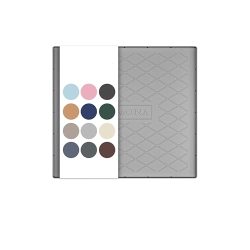 URMONA 22" x 19" Waterproof Silicone Mat in Multiple Sizes & Colors, Under Sink Mat for Kitchen & Bathroom, Pet Food Pad for Dogs & Cats, Kitchen Cabinet Liner, Multi-Purpose for Storage(Light Grey) - color: Light Grey, size: 19"W x 22"L
