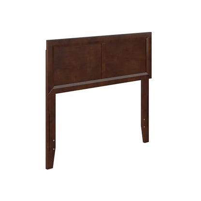 AFI, Sophia Adjustable Modern Twin Wood Headboard, Walnut - color: Walnut, size: Twin
