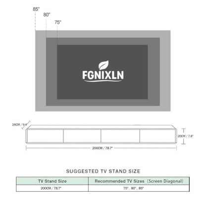 Floating TV Stand, Modern Wall-Mounted Entertainment Center with 1 Flip-Down Cabinet Doors 2 Drawers, Solid Wood Media Console (Walnut, 78.7") - color: Walnut, size: 78.7"