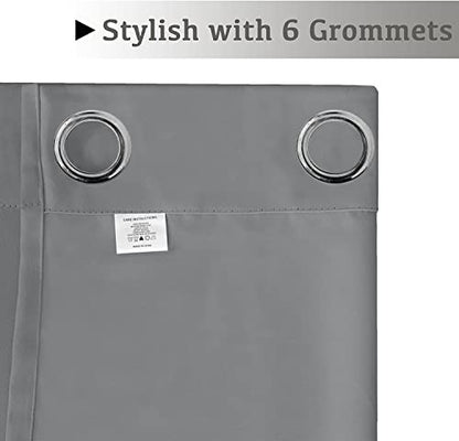Turquoize Dove Grey Blackout Window Drapes Room Darkening Themal Insulated Grommet/Eyelet Top Nursery/Living Room Curtains for Bedroom/Living Room Each Panel 42 in x 54 in (W x L) (Set of 2 Panels) - color: Dove, size: 42"W x 54"L (Pack of 2)