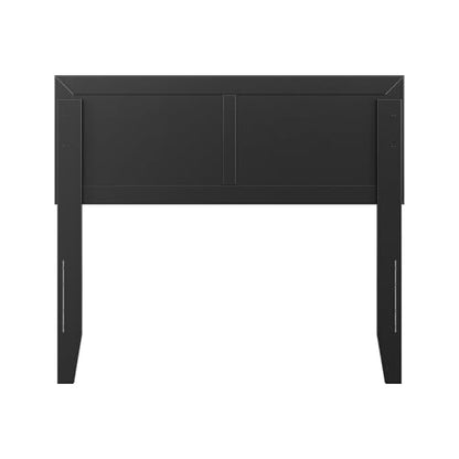 AFI, Sophia Adjustable Modern Twin Wood Headboard, Black - color: Black, size: Twin