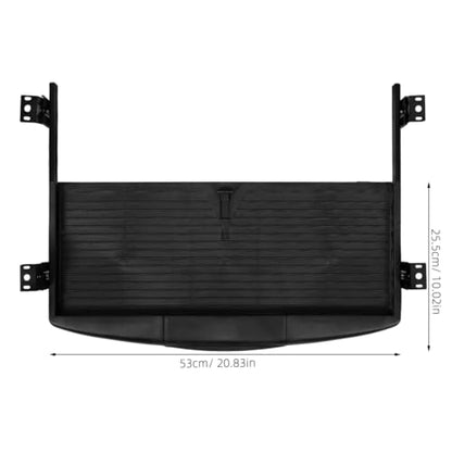 SEWACC Under Desk Keyboard Tray Slide Out Platform Ergonomic Keyboard Drawer for Easy Access Durable Construction for Office and Home Use