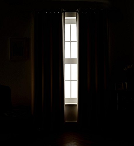 Room Darkening Grommet Blackout Window Curtains Panels for Bedroom Set of 2 52x84 Inch Begie, Bonus 2 Tie Backs Included - color: Beige, size: 52"W x 84"L (Pack of 2)