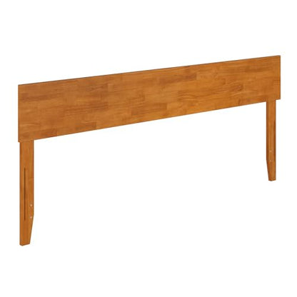 AFI, Orlando King Adjustable Modern Wood Panel Headboard, Light Toffee - color: Light Toffee, size: King (U.S. Standard)