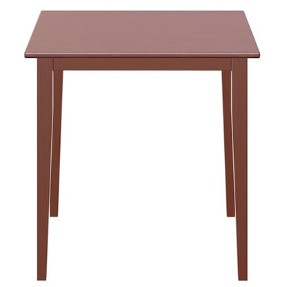 Winsome Groveland 3-Pc Dining Table with 2 Ladder Back Chairs, Walnut - color: Walnut
