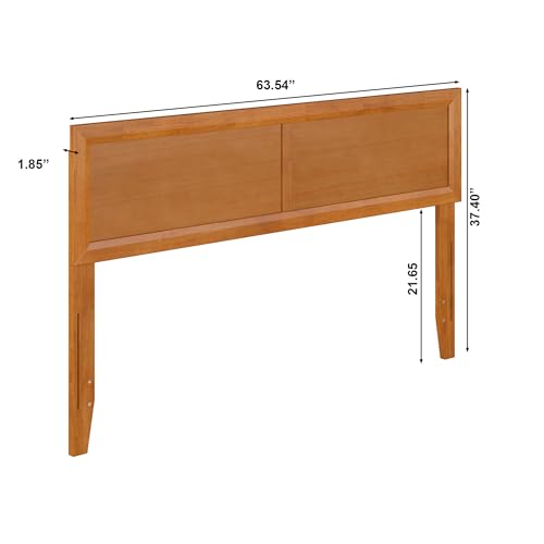 AFI, Sophia Adjustable Modern Queen Wood Headboard, Light Toffee - color: Light Toffee, size: Queen (U.S. Standard)
