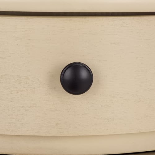 SAFAVIEH Furniture - Tabitha 1-Drawer Accent Table - Sand - Solid Wood - Farmhouse Storage Design - Ideal for Living Room, Entryway, Home Office, 17.7"W x 17.7"D x 26"H - Fully Assembled (AMH5712G) - color: Sand