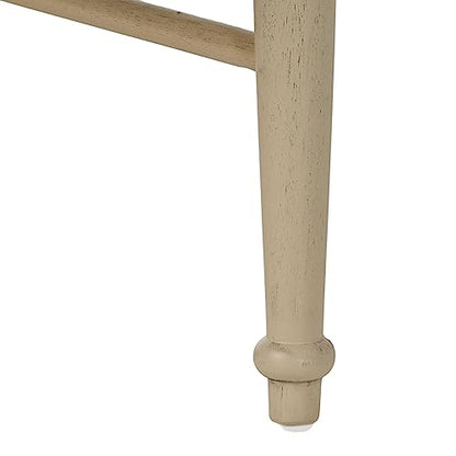 Christopher Knight Home Rovie Acacia Wood Dining Chairs, 2-Pcs Set, Antique White