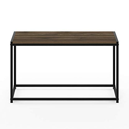 FURINNO Camnus Modern Living Coffee Table, Columbia Walnut - color: Columbia Walnut, size: Rectangular, 30"W
