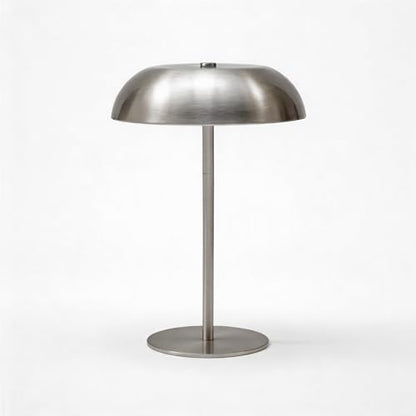 Portable LED Mushroom Table Lamp - color: Silver