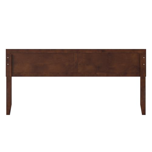AFI, Sophia Adjustable Modern King Wood Headboard, Walnut - color: Walnut, size: King (U.S. Standard)