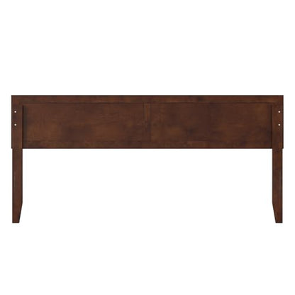 AFI, Sophia Adjustable Modern King Wood Headboard, Walnut - color: Walnut, size: King (U.S. Standard)