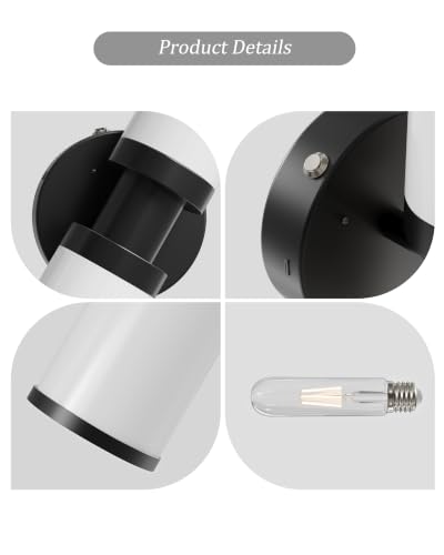 Rayogale Black Rechargeable Battery Operated Wall Sconces with Remote | White Glass Wireless Wall Lights Set of 2 with Timer Function Dimmable for Living Room Bedroom Emergency 3000K, 20.5 Inch - color: Black(White Lampshades)