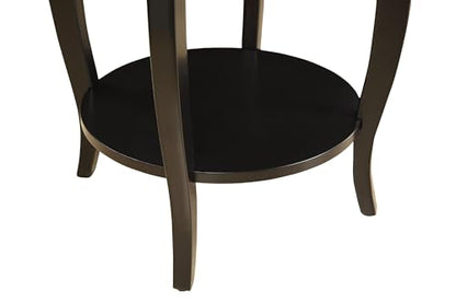 Acme Furniture 82812 Alysa Side Table, Black, One Size - color: Black