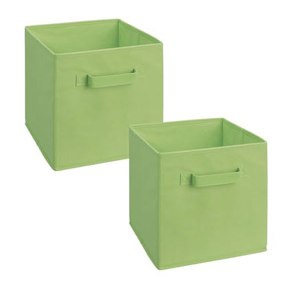ClosetMaid 18654 Cubeicals Fabric Drawer, Green, 2-Pack - color: Green, size: 2-Pack, style: 2-Pack
