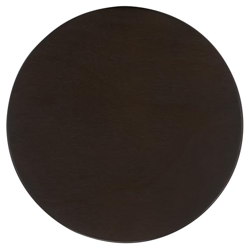 SAFAVIEH Furniture - Tabitha 1-Drawer Accent Table - Dark Chocolate - Solid Wood - Farmhouse Storage Design - Ideal for Living Room, Entryway, 17.7" W x 17.7" D x 26" H - Fully Assembled (AMH5712F) - color: Dark Chocolate